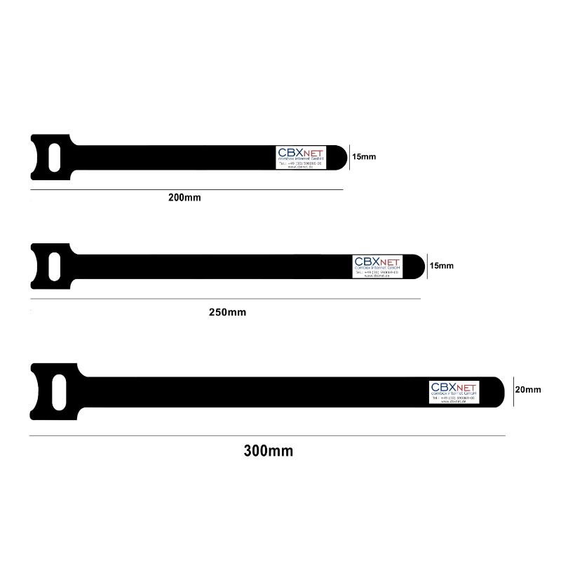 Klettband mit Logo bedrucken